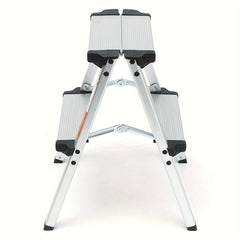 1pc Folding 2 Step Stool Small Aluminum 2 Step Ladder 69KG