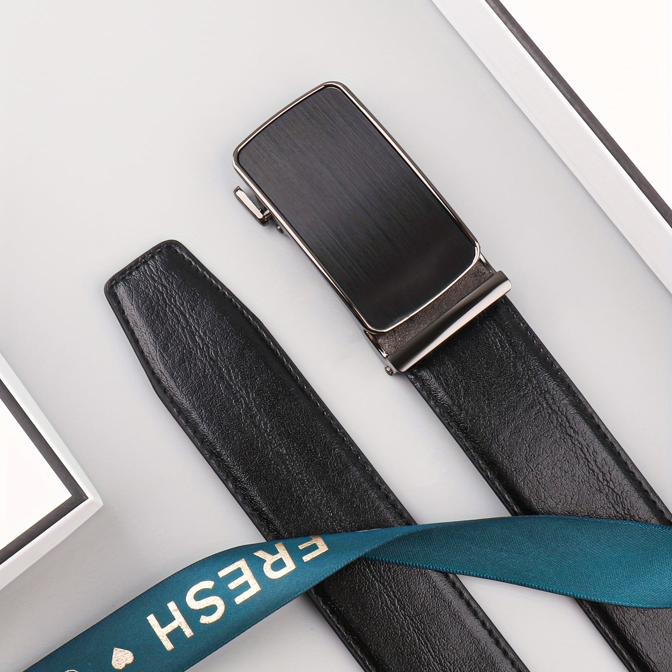 Stylish Business Man's Auto Buckle Belt