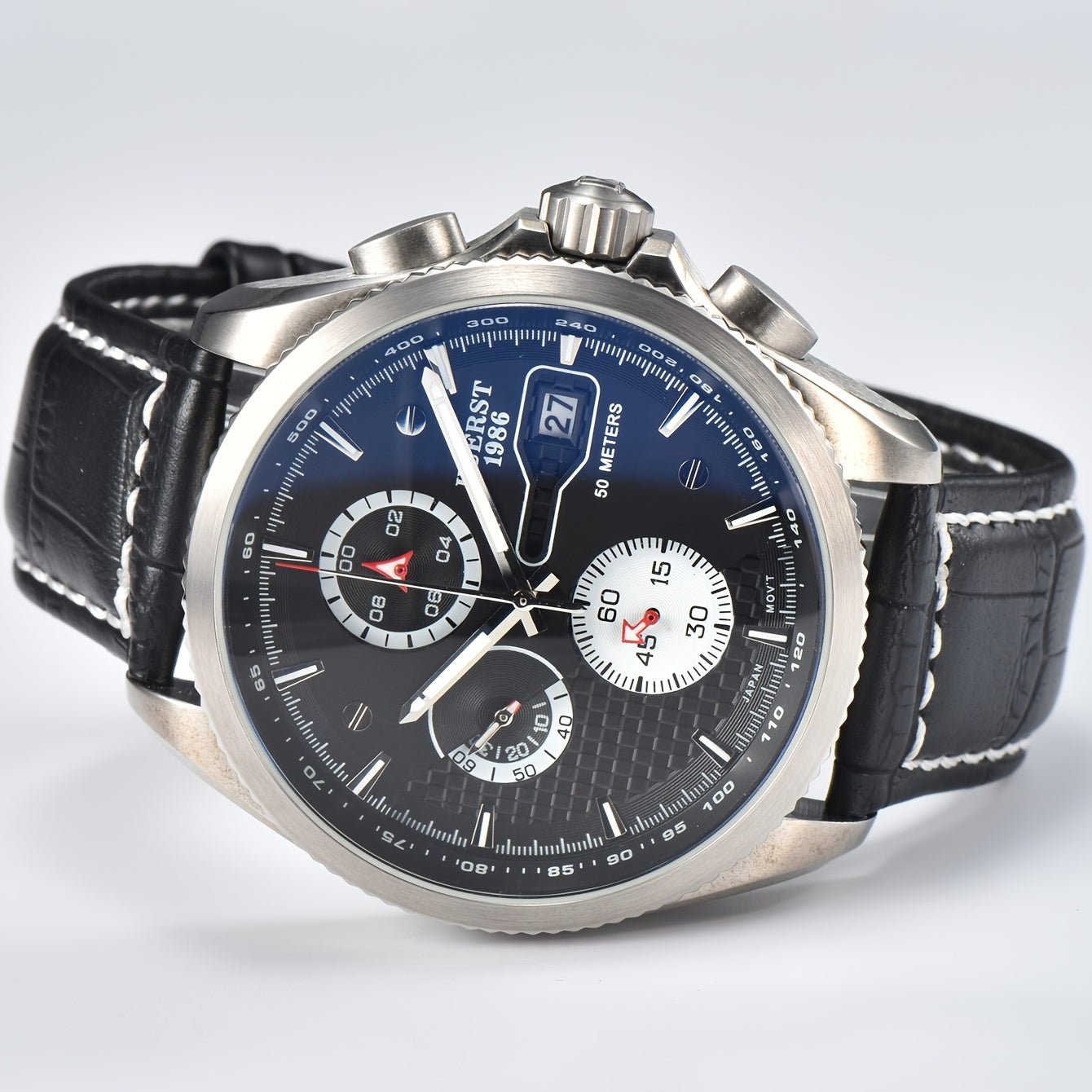 KUERST Waterproof Quartz Watch with Night Light