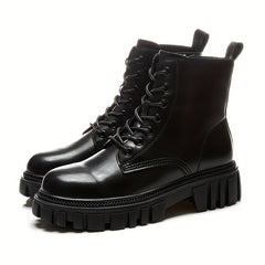 Women's Faux Leather Equestrian Boots