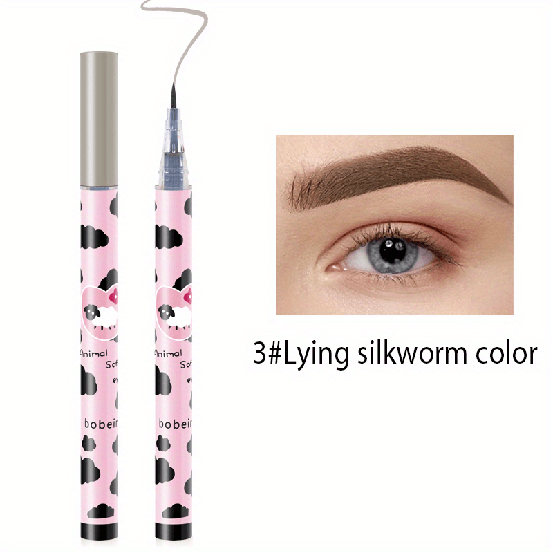 3 Colors Eyeliner Eyelid Pen Colorful Waterproof Smudge Proof Ultra Fine
