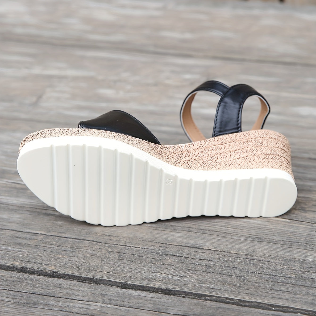 Women's Wedge Sandals Ankle Buckle Strap Platform Sandals