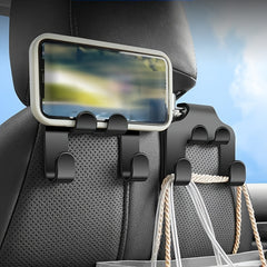 Car Multifunctional Phone Holder Hook Rear Seat Creative Storage