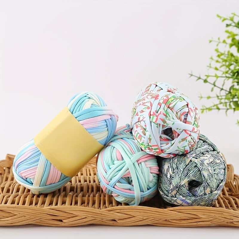 100% Polyester Printed Fabric Strips for DIY Projects - Colorful Dyeing Segments