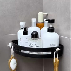 Plastic Corner Shower Caddy Wall Mounted Organizer