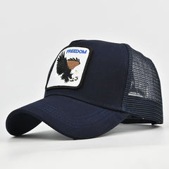 Animal Embroidery Sunshade Hip Hop Baseball Cap