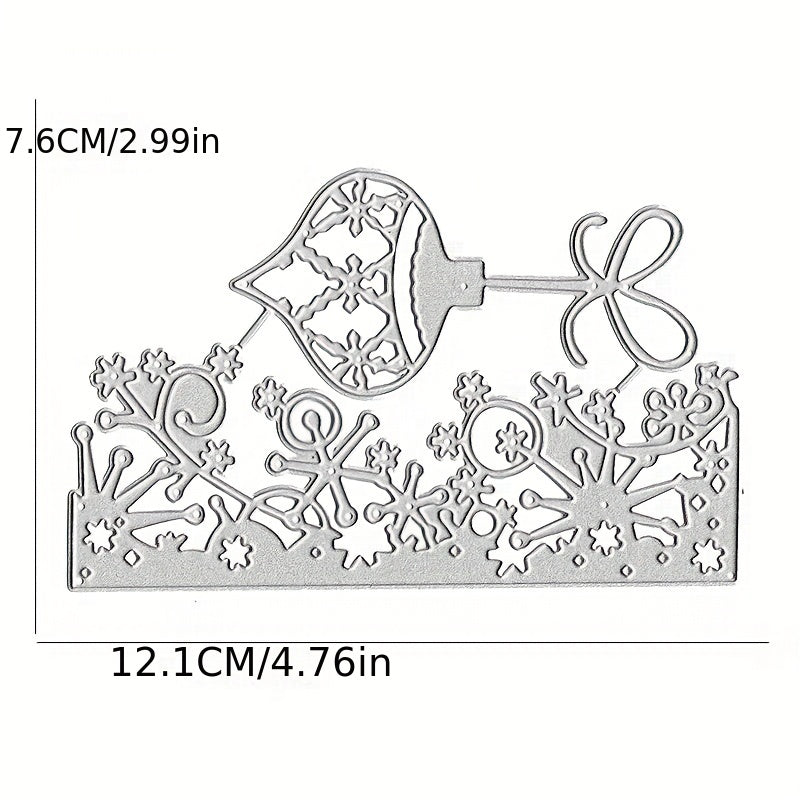 1pc Christmas Lights Metal Cutting Die Scrapbook Embossing Craft Paper Card