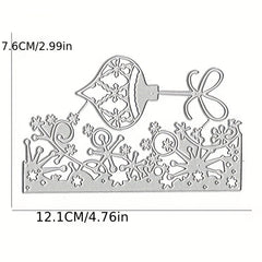 1pc Christmas Lights Metal Cutting Die Scrapbook Embossing Craft Paper Card