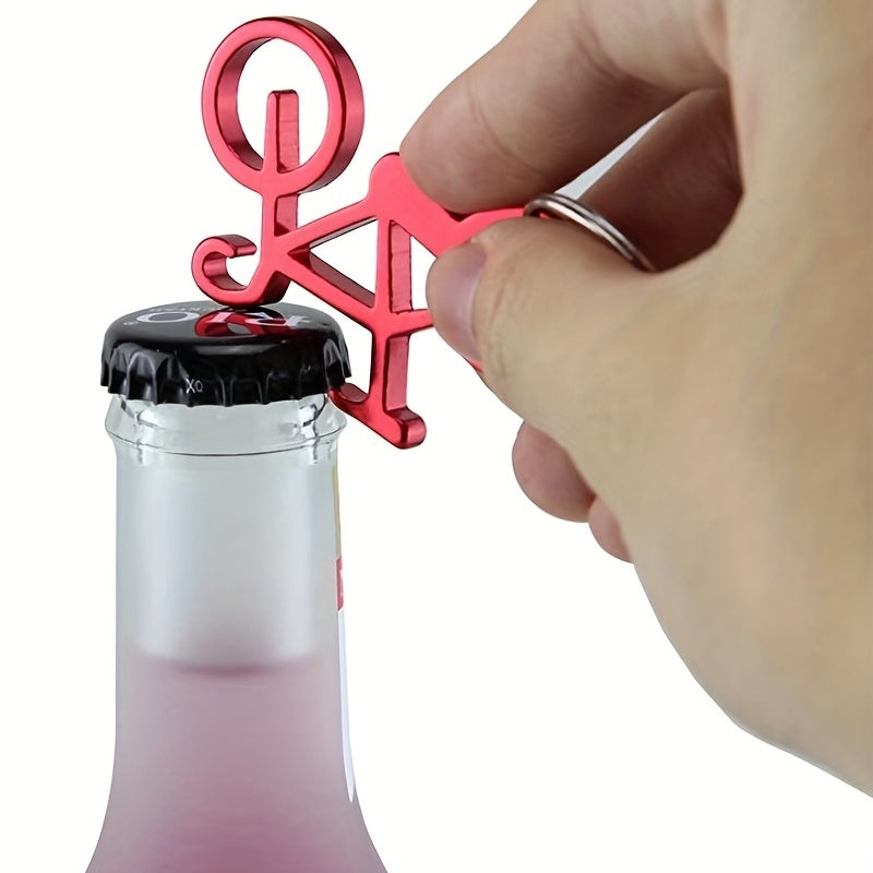 Mini Bike Bottle Opener Keychain Pender Simulation Car Key Chain