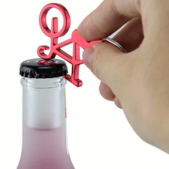 Mini Bike Bottle Opener Keychain Pender Simulation Car Key Chain