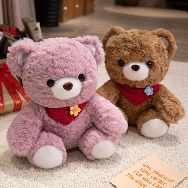 Teddy Bear Plush Toy Scarf Bear or Birthday Gift for Boys and Girls