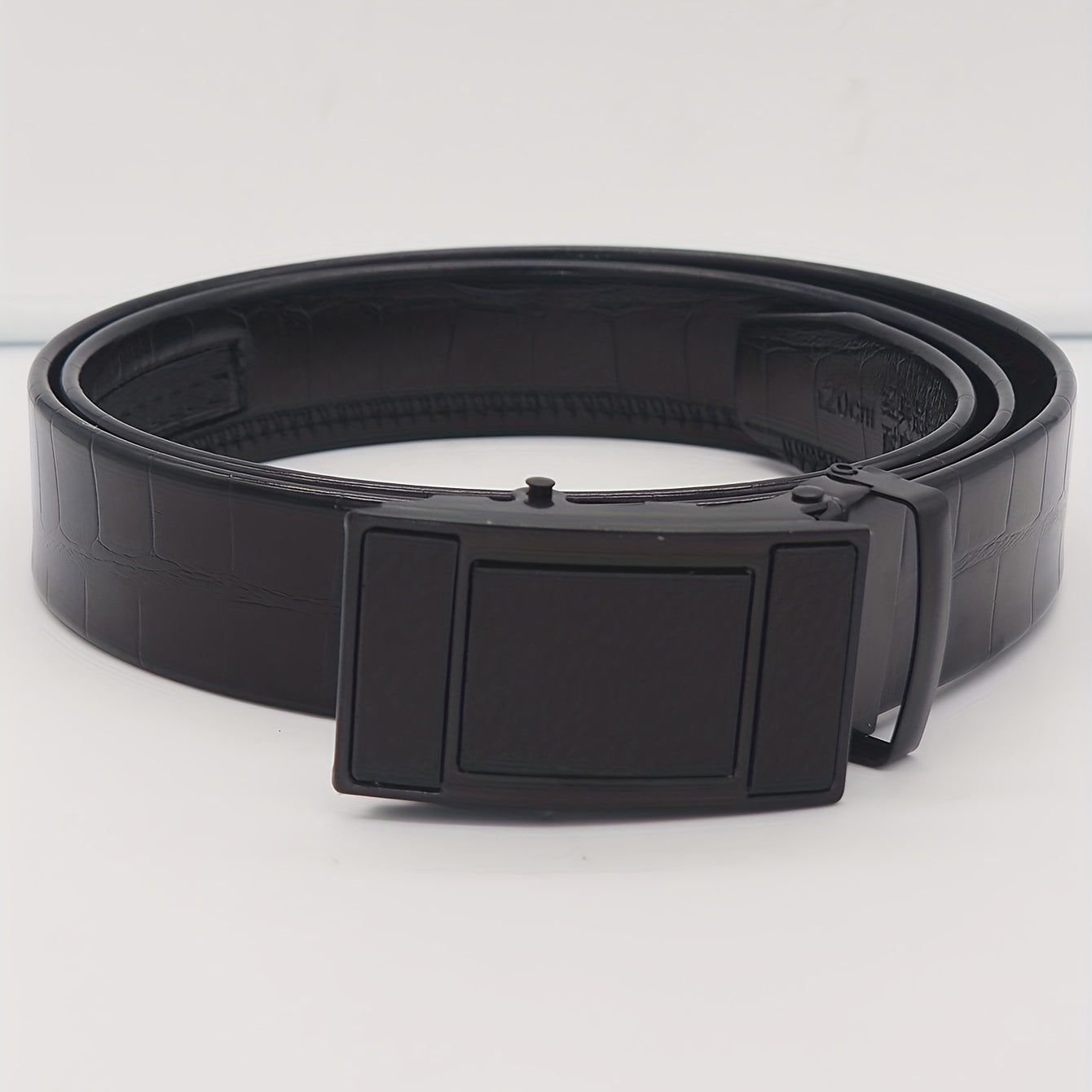 Men's Leather Business Casual PU Automatic Belt
