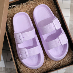 Platform Non-slip Slippers for Women - Indoor & Outdoor Open Toe Slides