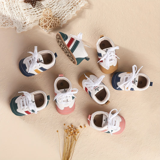 Baby Boy Comfortable Non Slip Sneakers for Indoor Outdoor Walking