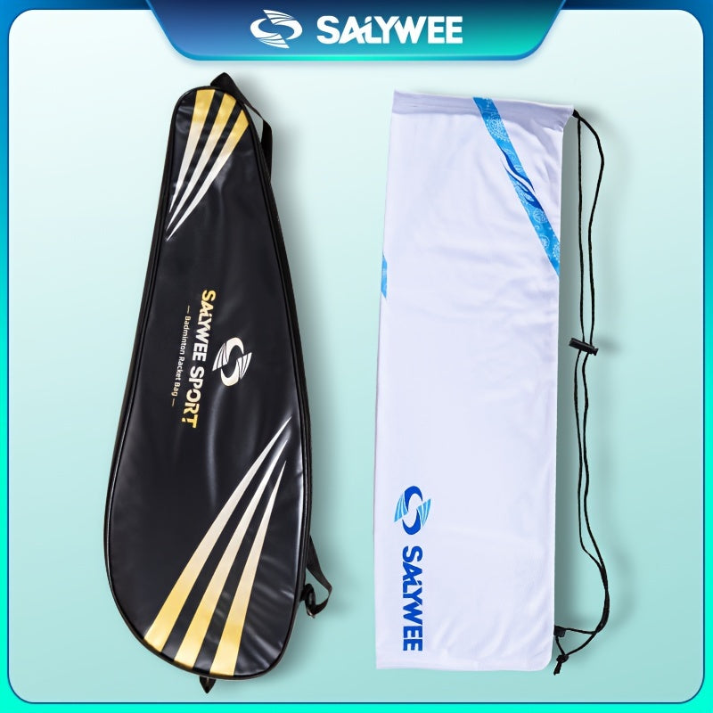 SALYWEE Badminton Racket Bag - Thickened & Abrasion Resistant - Outdoor Training
