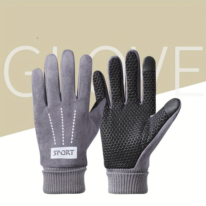 Warm Waterproof Fishing and Cycling Gloves