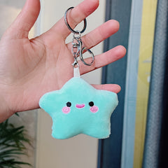 Little Star Plush Keychain Schoolbag Doll Pendant Toy