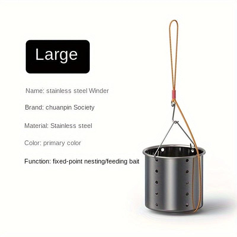 Fishing Feeder With Handle Bait Cage Tackle Accessories