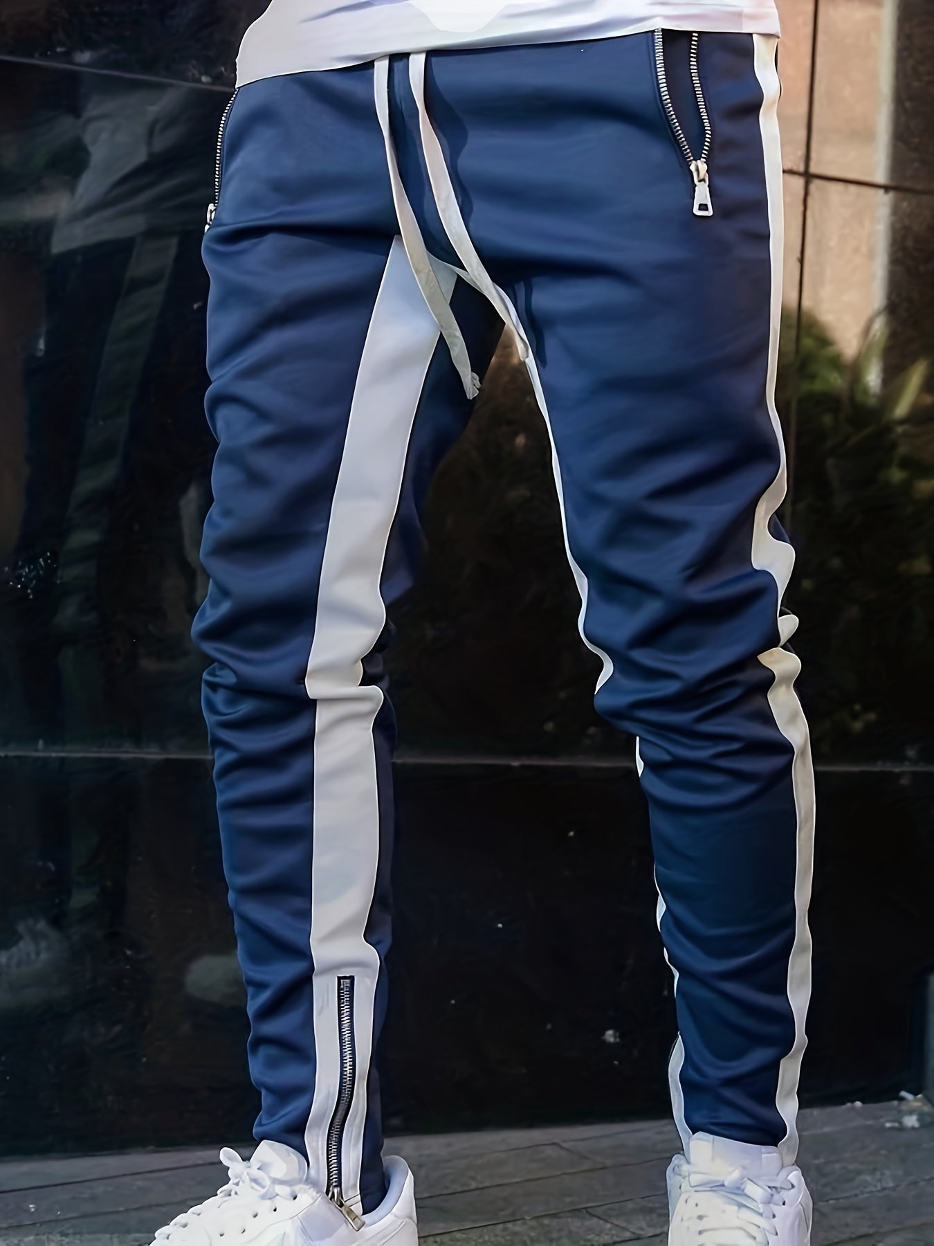 Men's Active Drawstring Breathable Trousers for Outdoor