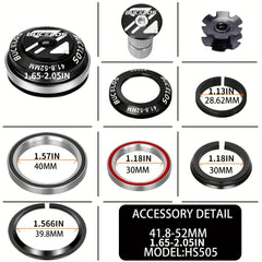 BUCKLOS 41 8 52mm 44mm Bike Headset Aluminum Double Bearing Road Mountain Bike