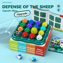 Sheep Defense Battle: Educational Toy for Kids