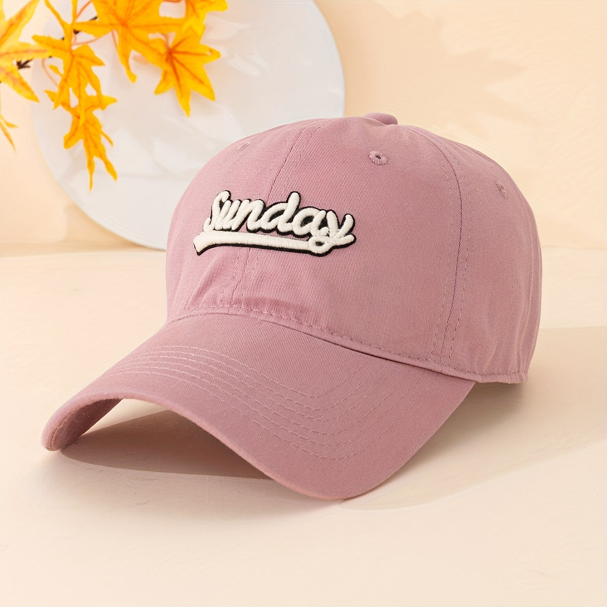 Adjustable Unisex Baseball Cap with Embroidery