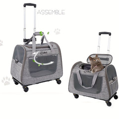 Pet Medium Cat And Small Dog Carrier