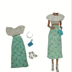 1 Set Skirt Daily Suit Clothes For 1 6 Doll