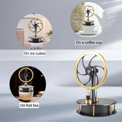 Cryogenic Stirling Engine Model Educational Puzzle Physics Science Golden Finish