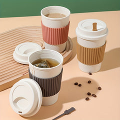 Portable Leakproof Coffee Cup for Outdoor and Home Use