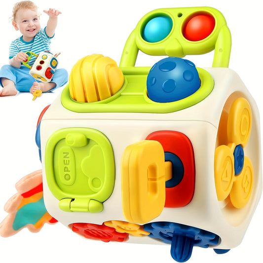 Busy Cube Toddler Sensory Activities Toy Christmas Gift Educational