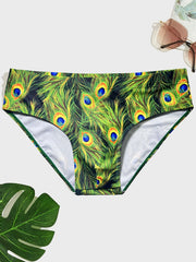Men's Triangle Racing Swim Trunks Large Size Fast Dry