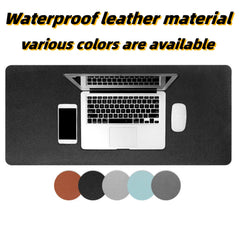 Waterproof PU Leather Mouse Pad Large Size Keyboard Mat