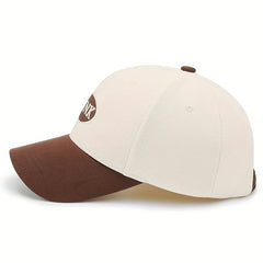 Unisex Embroidered Baseball Cap Cotton Couple Dad Hats