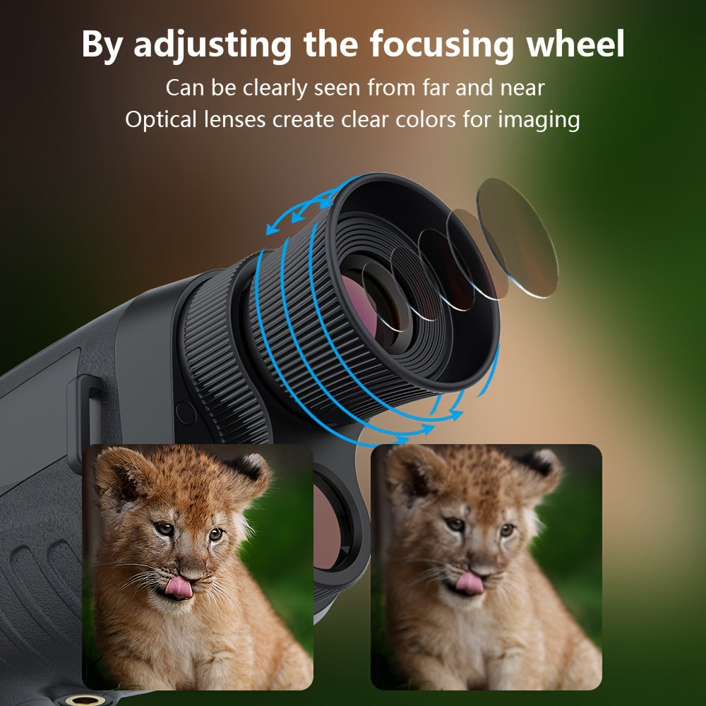 1080p HD Digital Night Vision Monocular With Optical Zoom