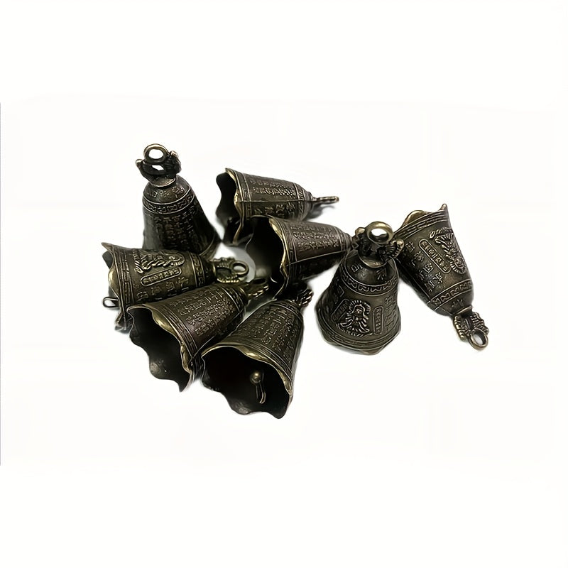 5pcs Antique Bells for Office Halloween Christmas Decor