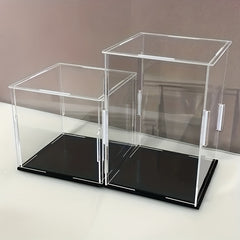 Adhesive Cutting Collection Display Box Acrylic Dustproof Storage