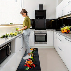 Non Slip Waterproof Kitchen Mat Set Soft Runner Rug