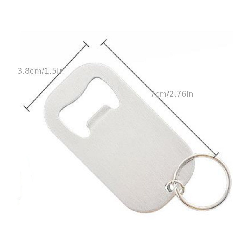 Stainless Steel Keychain Bottle Opener for Parties