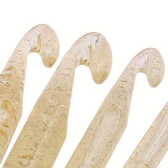 4pcs Large Crochet Hook Set for Sweater Rag Rugs Shawl Scarf Weave