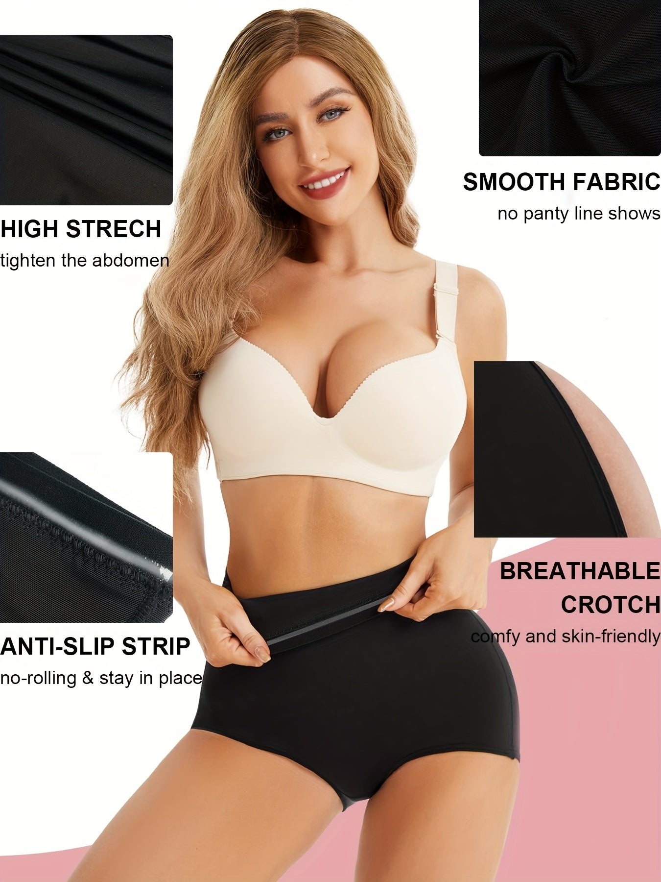 High Waist Shaping Panties Tummy Control Compression Slimming Panties