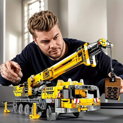 1008pcs City Crane Construction Set Urban Series Engineering Vehicle Building