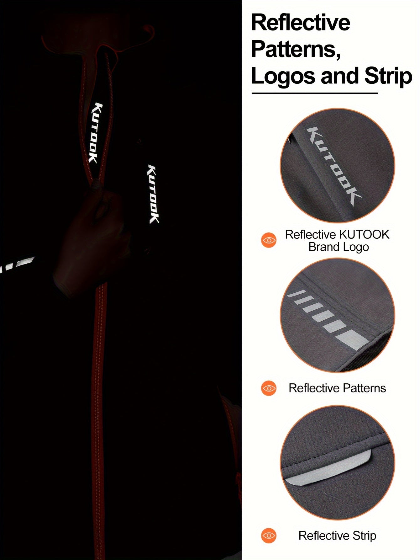 Windproof Reflective Cycling Jacket