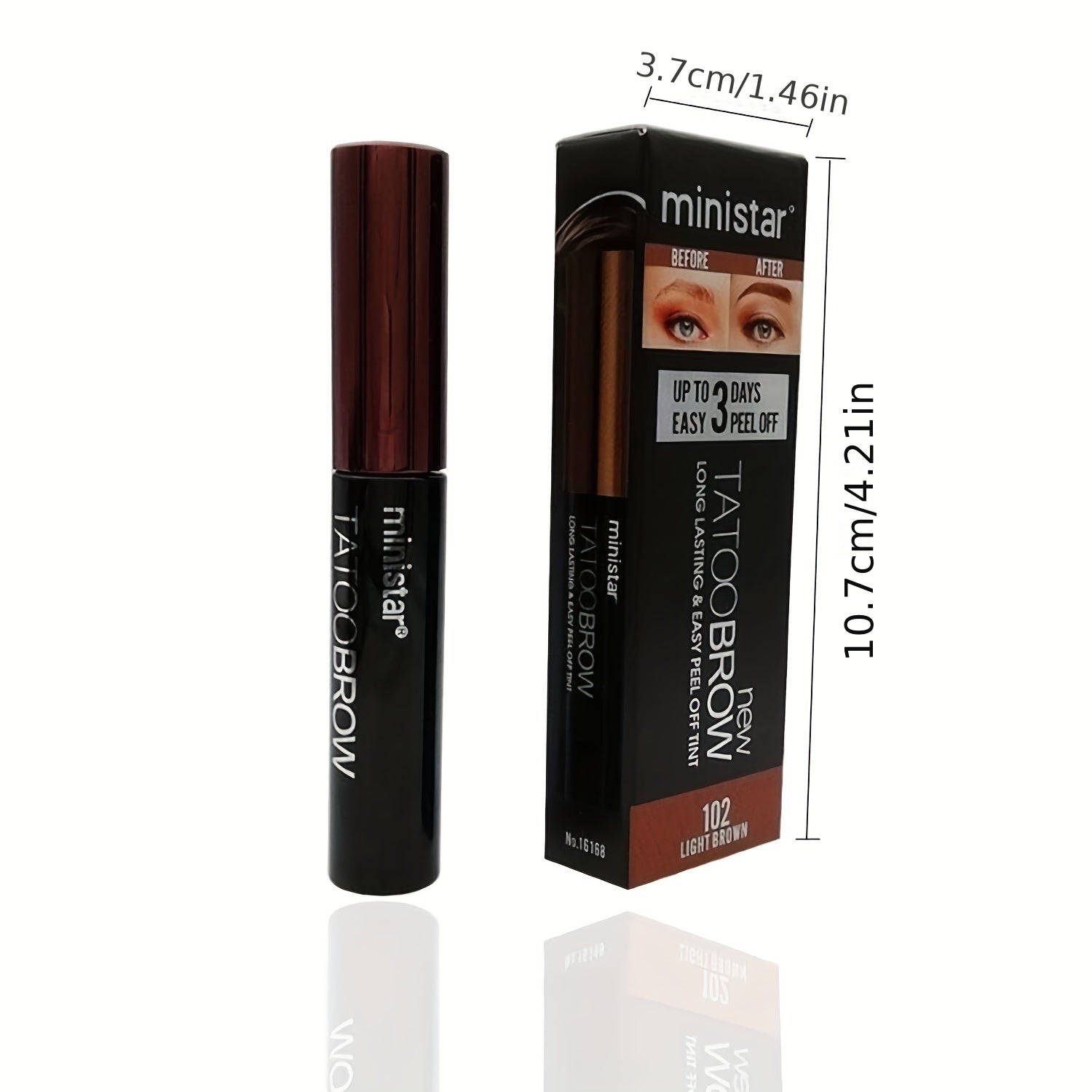 Long Lasting Eyebrow Tint Cream with Film Forming Tech