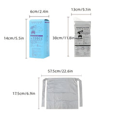 4pcs Outdoor Emergency Urinate Bags 700ml Portable Piss Bags Travel Toilet