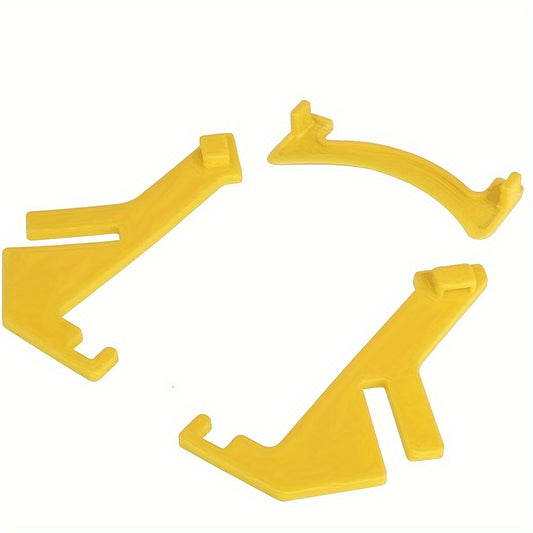 Yellow Plastic Bee Honey Bucket Rack Frame Grip Holder Beekeeping Tool