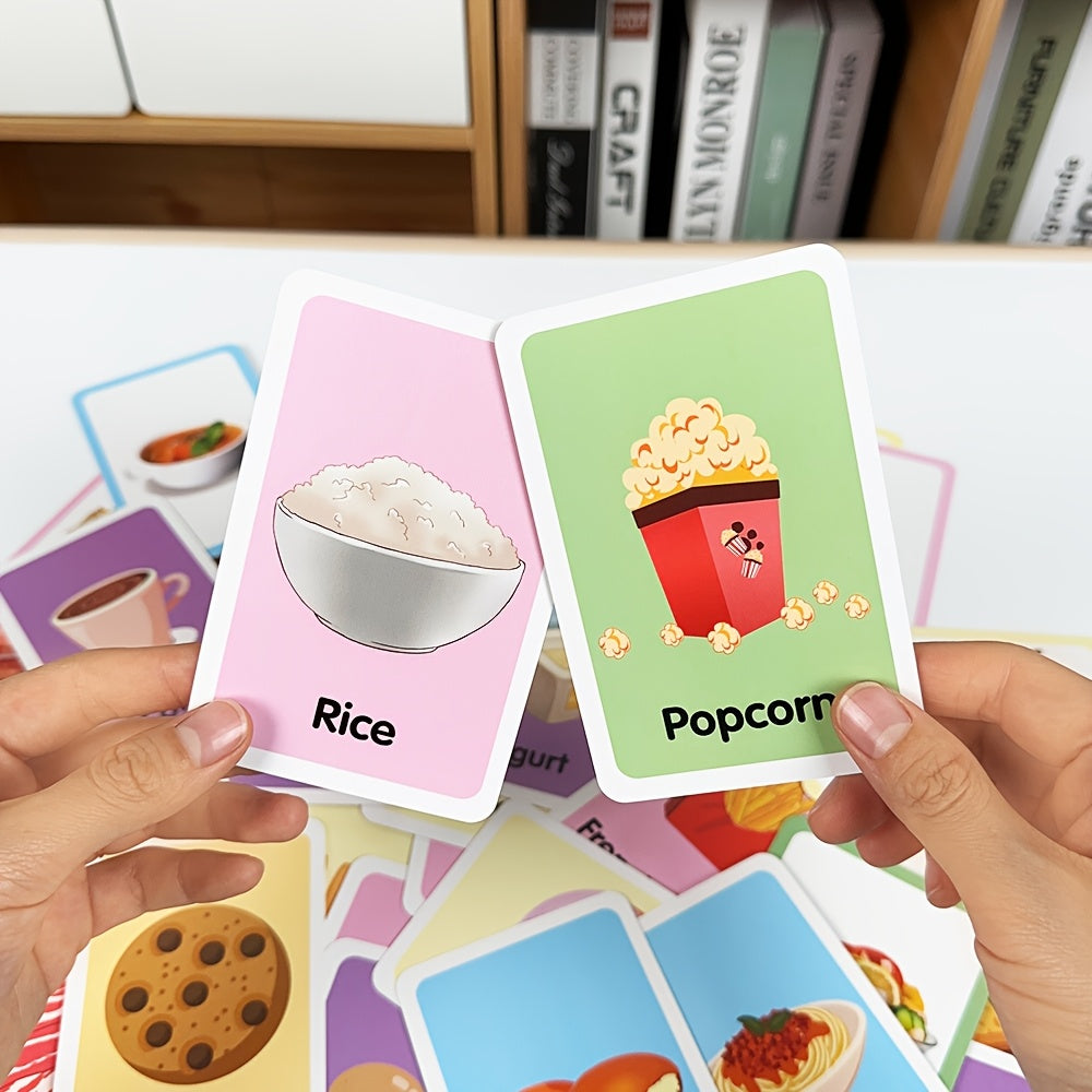36 Pack Double Sided Cognition Cards Alphabet Word Phonics Learning Set