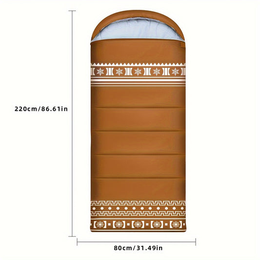 Thickened Outdoor Sleeping Bag for Winter Camping