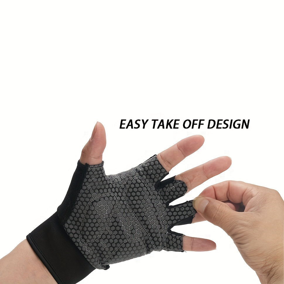 Outdoor Fingerless Gloves for Driving Hiking Climbing