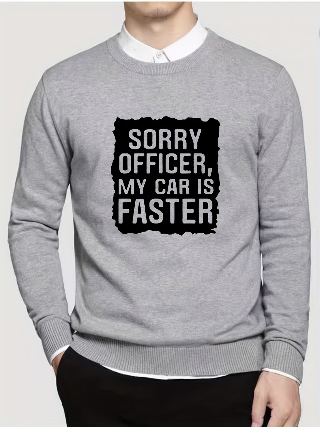 Men's Casual Warm Knitted Sweater for Fall Winter